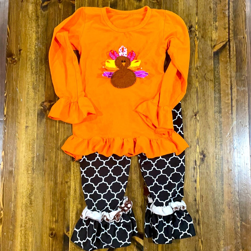 Thanksgiving Turkey outfit 12-18 mo